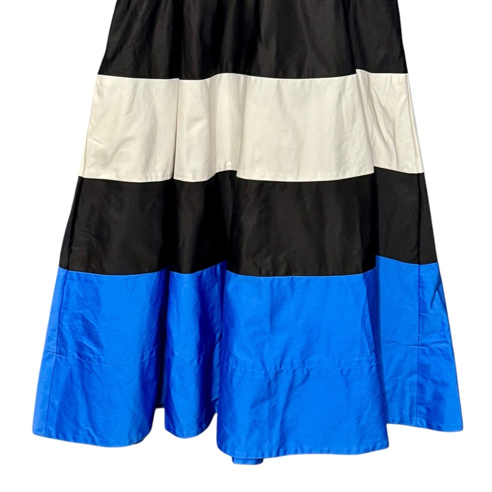 Kate Spade Black, White, and Blue Striped Dress - Picture 7 of 14